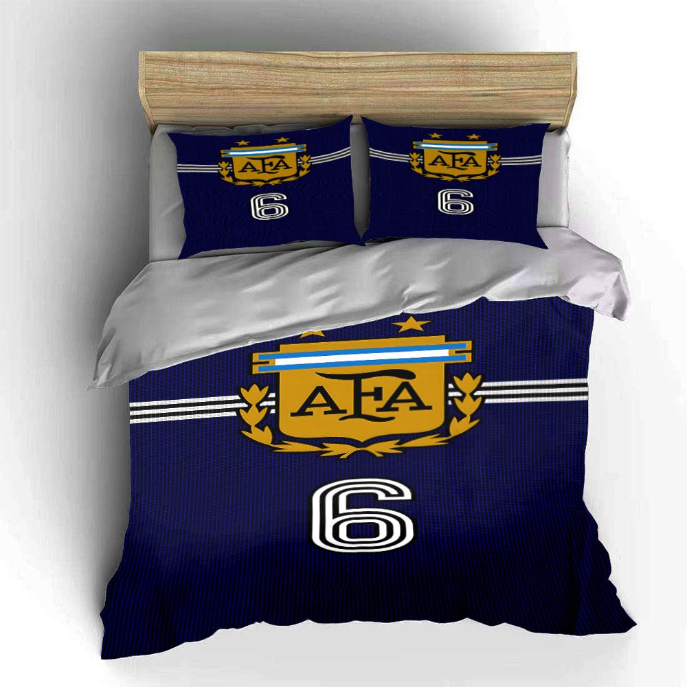 "AFA logo and stripes." Bedding sets Duvet cover sets Duvet covers Pillowcases(1 * Duvet Cover 2 * Pillowcases without duvet insert)