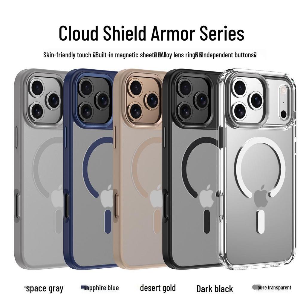 IPhone 17 Pro Max High-End Schutzhülle mit Magnetverschluss und Apple 16 Hautgefühl