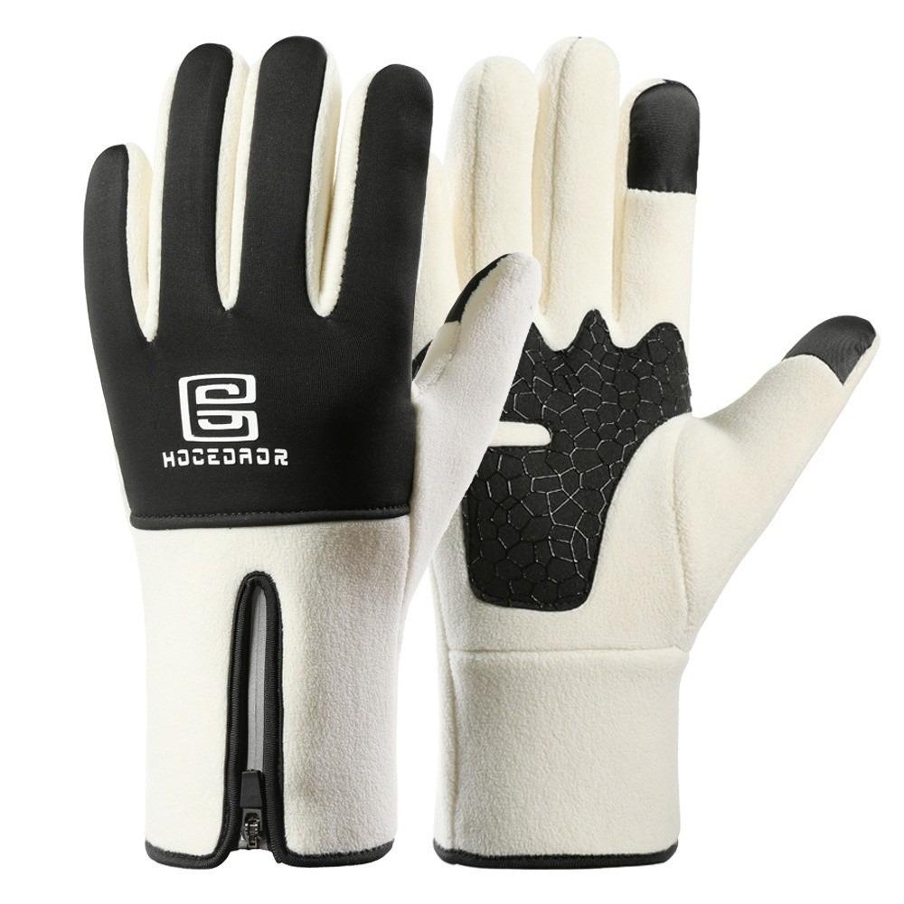 

Warm Touch Screen Gloves Touchable Screen Skiing Gloves New Driving Mittens Girls білий