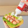 Kitchen Gadget Condiment Squeeze Bottles with Lids Oil Spray Bottle Salad Sauce Dispenser  Ketchup