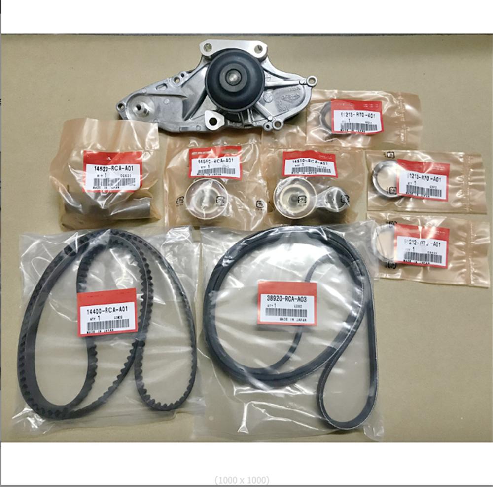 Timing Belt Kit w/ Water Pump For Honda Accord Odyssey Pilot Ridgeline Acura MDX