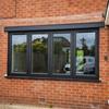 American Style Residential Window Thermal Break Double Glazed Tilt and Turn Window Aluminum Casement Windows Building Materials