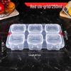 JINGRX Food Sample Storage Box with Lid