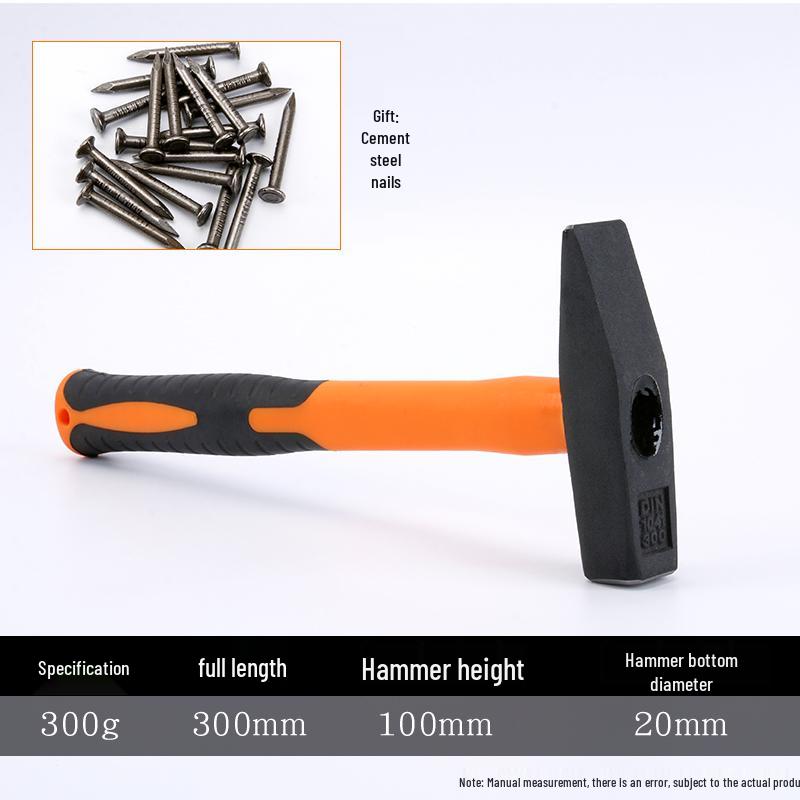 Multi-Function Claw Hammer with Nail Puller for Household, Woodworking, and Electrical Use