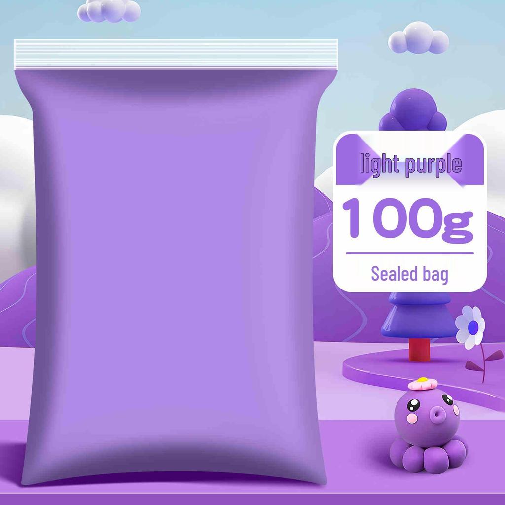 100g Weiße Tonerde für Kindergarten & Grundschule - Große Tüte für Handwerk und Modellieren