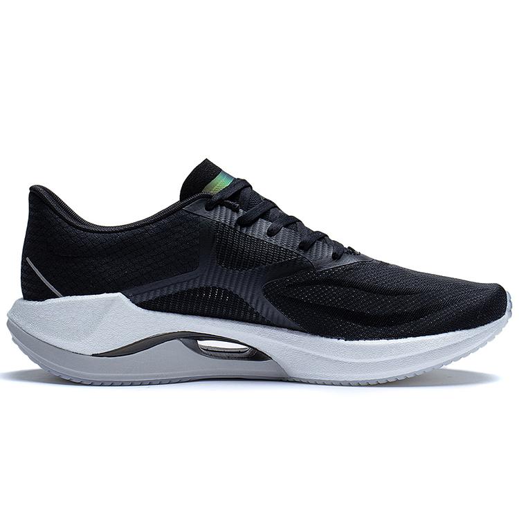 New LiNing Super Light 20 Anti Slip And Wear Resistant Breathable Low Top Casual Running Shoes Men's Black ARBT001-2