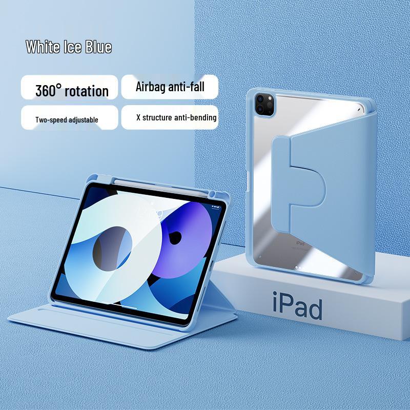 "2022 iPad 10 Case for Rotatable Apple 12.9 Inch iPad Pro, 11 Inch, 9th Gen Protective Cover"