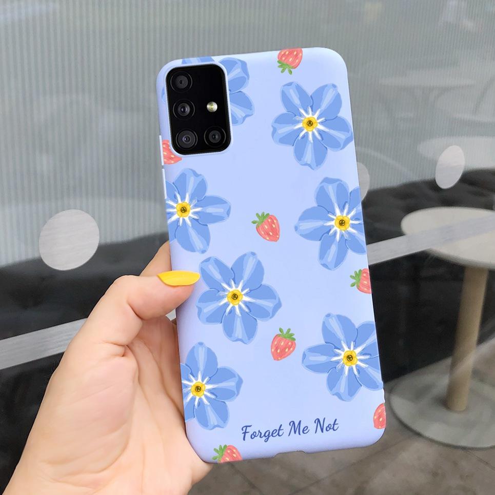 Soft Cover For Samsung Galaxy M51 M31 M21 Shockproof Protection Cases Shell Samsung M21 M31 M 51 Candy Matte Cute Bumper Etui