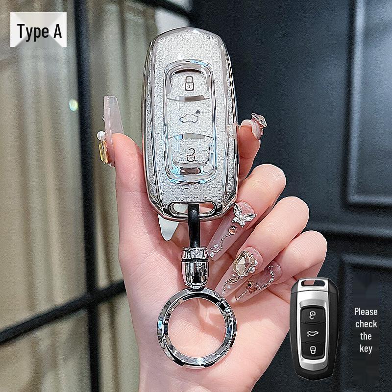 Geely Car Key Case for Binyue, Boyue, Emgrand GL, Binrui, Borui, Xingrui, Xingyue - Girl's Buckle Shell
