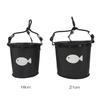 RISEWAY EVA Water Bucket, Round, 18cm, Black, UEV-025
