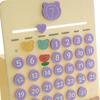Calendar Educational Toys Room Decoration Learn Months Weeks and Days for Desktop Ornaments