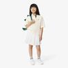 [lacoste] Kids' Loose Fit Short-Sleeve Polo Shirt PJ0977-56GXFJ