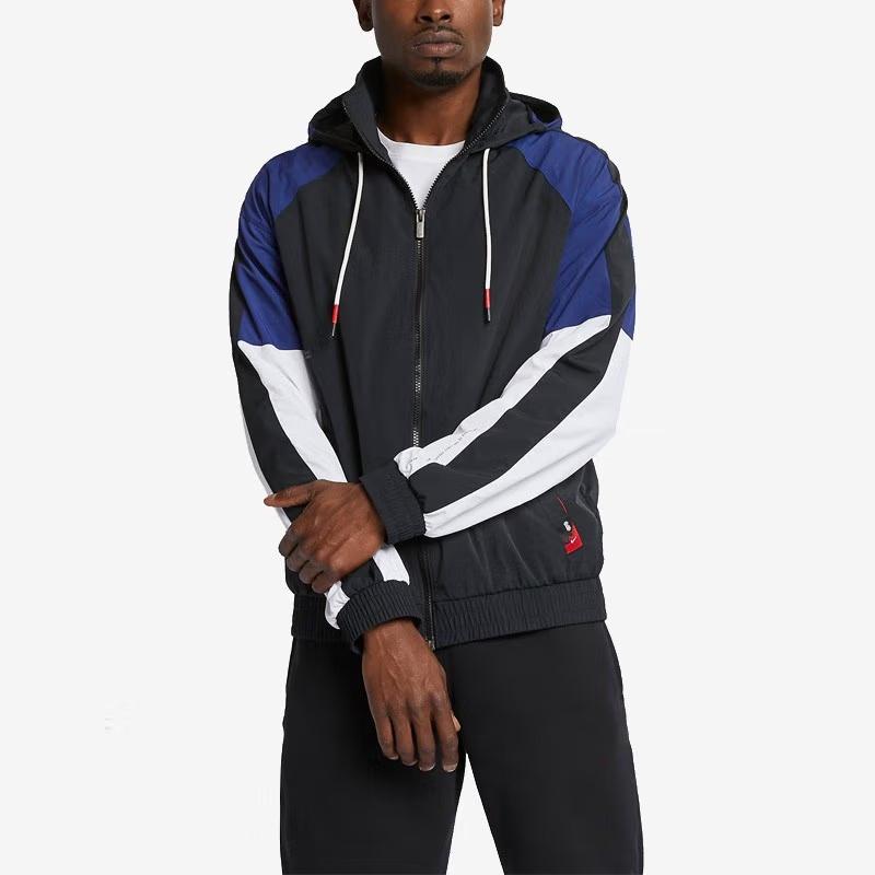 Nike Kyrie Jacket 'Black Blue' Men's AJ3458-011