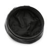 Korean Metal Chain Pu Leather Beret For Women Retro Solid Color Plain Color Octagonal Cap Girls Spring Autumn Flat Top Artist Painter Hat