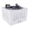 Aromatherapy Diffuser 3 in 1 Design Multifunctional Quiet Colored Ambient Light Flame     Humidifier for Home