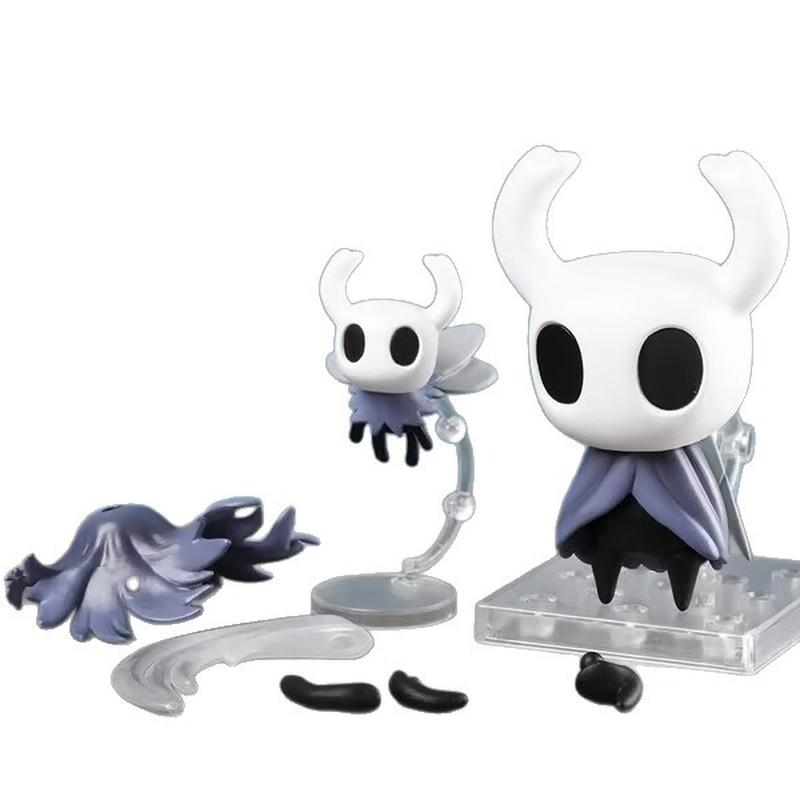 Hollow Knight Silksong Mini Figure Set 2195 2196, The Knight & Hornet PVC Statue, Game Collectible Desk Decor Collectible Figure