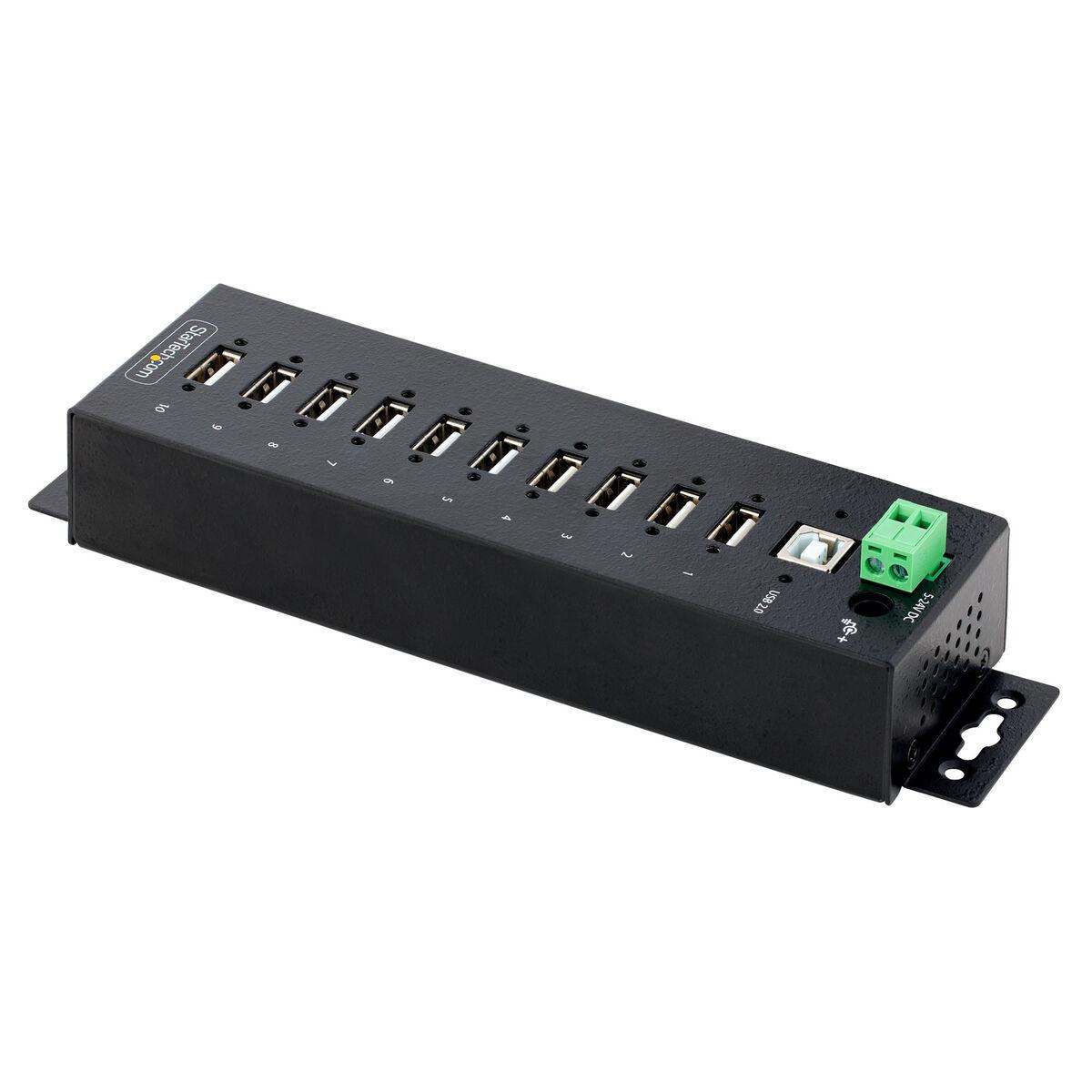 

USB-концентратор Startech USB210AIND-USB-A-HUB Черный