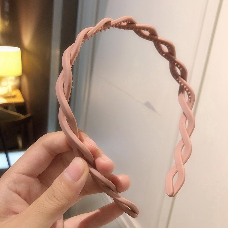 New Wash Face Hairband Fashion Women Heandband Molandi Simple Joker Hair Bands Woven Twist Headdress Girls Hair Accessories