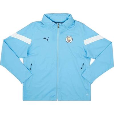 2022-23 Manchester City Comfortable Soft Long Sleeve Football Shirt Women Tops Blue 771314-12
