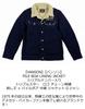 Triple Star Chain Embroidery Sashiko x Back Pile Boa Filling Jacket XXL BLACK [Banson] NVJK-2006 (Black)