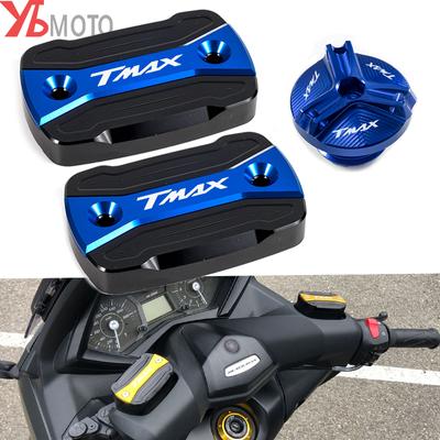 Nádržka na brzdovú kvapalinu motocykla Viečko nádržky na olej Kryt palivového čerpadla pre YAMAHA T-Max 500 TMAX 500 TMAX 530 SX DX 560 TECH Max TMAX