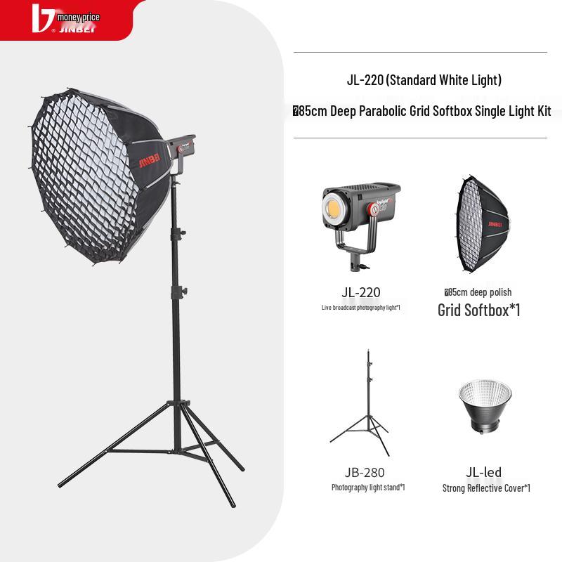 Jinbei JL-220 LED Video/Photography Light Kit with 85cm Softbox