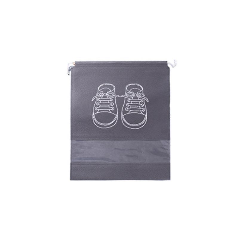 

Сумка для обуви из нетканого материала Сумка для хранения обуви Сумка для обуви с завязками и карманами Пыльник Дорожная сумка для обуви big