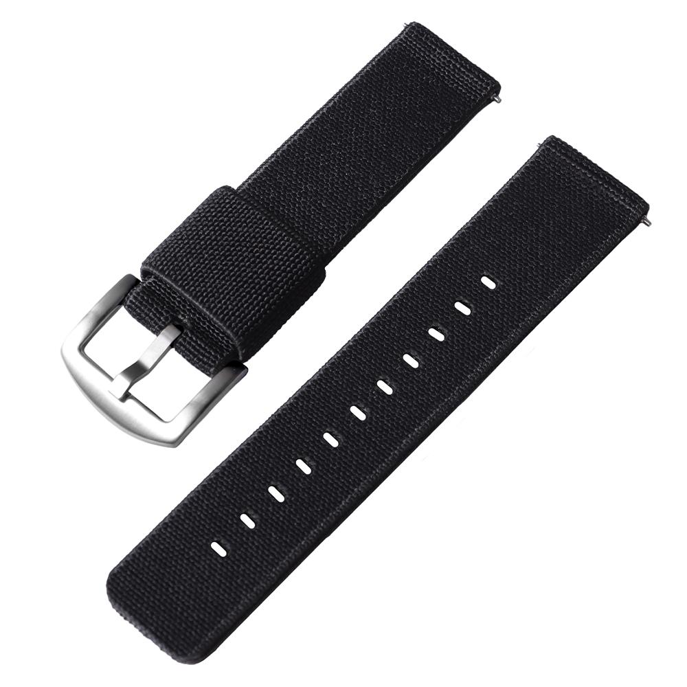 18mm 20mm 22mm 24mm Universal Nylon Watch Band for Omage Watch Canvas Sport Strap for Men Women Wristband Quick Release Bracelet