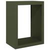 VidaXL Firewood Rack Green 60x40x80 Cm Steel, Log Store, Fireplace Log Holder, Log Stand, 850999