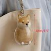 Dog Hair Storage Cute Pendant Keychain Bag Pendant Couple Car Key Chains Jewelry Souvenir Collection Gift Decoration Accessories