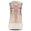 Skechers Fabric Womens Winter Boots TPR Sole Mid-Top Snow Boots Women Boots 169054-RSGD