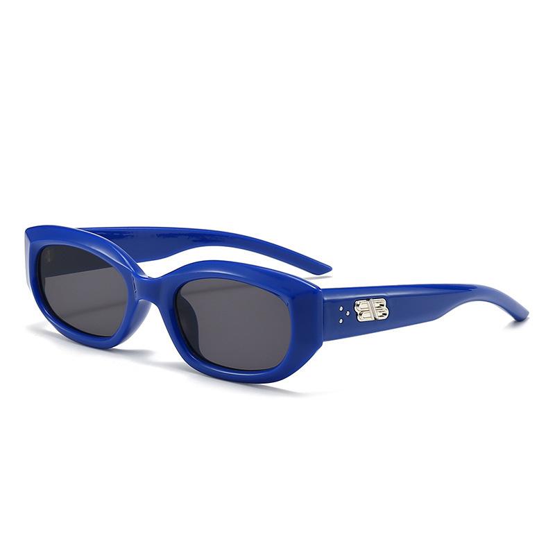 New glasses sunglasses GM rice nail cat eye sunglasses Veno fashion trendy women high sense Internet celebrity sunglasses