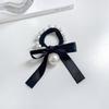 1 Pcs Fashion Simple Pearl Bow Elastic Hair Bands For Women Girls Party Hair Accessories