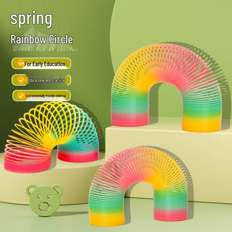 Rainbow Spring Coil Toy