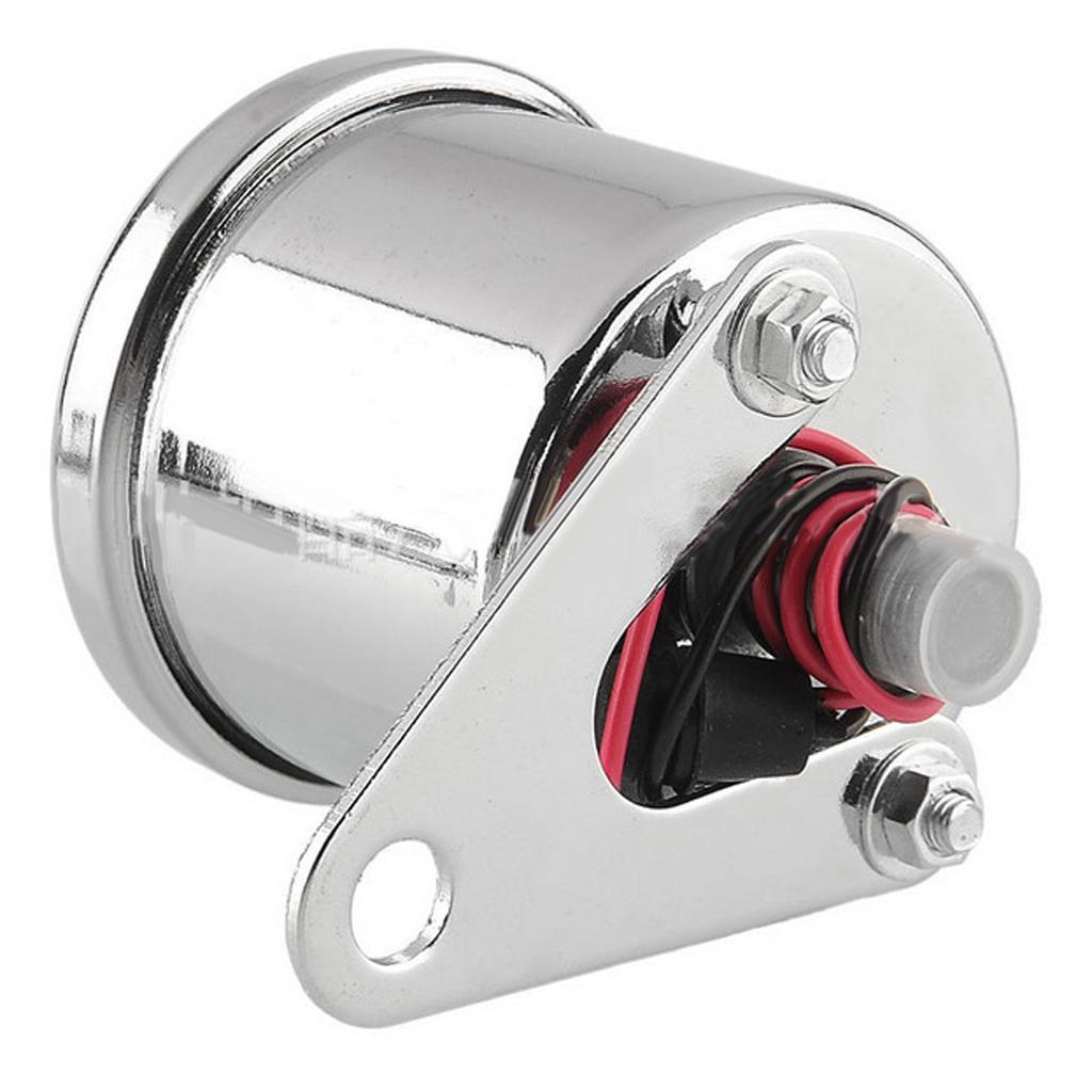 Universal Motorcycle Dual Odometer Speedometer Gauge For Honda Yamaha