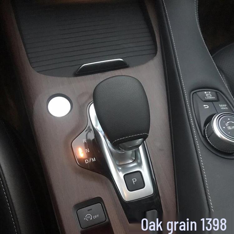 Carbonfaser Innenaufkleber für Infiniti QX50: Passend für 18 Modelle, Dekoration für Mittelkonsole und Türgriffe