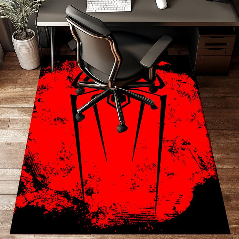 1PC Spider Carpet Floor Mat, Anti-slip Mat Chair Rug For livingroom,Bedroom, Doormat Home Decor Gift Christmas Gifts