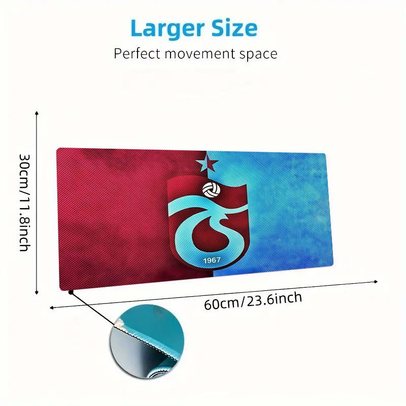 Trabzonspor2 Print  Cushion Non-slip Laptop Tablet Big Mousepad XXL Mat Mini PC Playmat With Lock edge