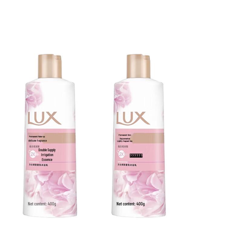 Lux Долгоиграющий Гель для душа с ароматом для нежной кожи - 2x400 г