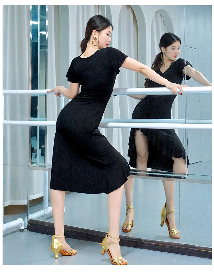 Taniec Brzucha 2025 Seksowna Sukienka z Krótkim Rękawem - Orientalny Kostium Sceniczny dla Dorosłych