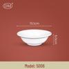 DM White Melamine 5.9-inch Inverted Rim Soup/Rice Bowl