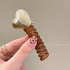 New Fashion Elastic Hair Band Women Pearl Spiral Rubber Band Bubble Braid Phone Cord Hair Tie Hair Band Hair Accessories