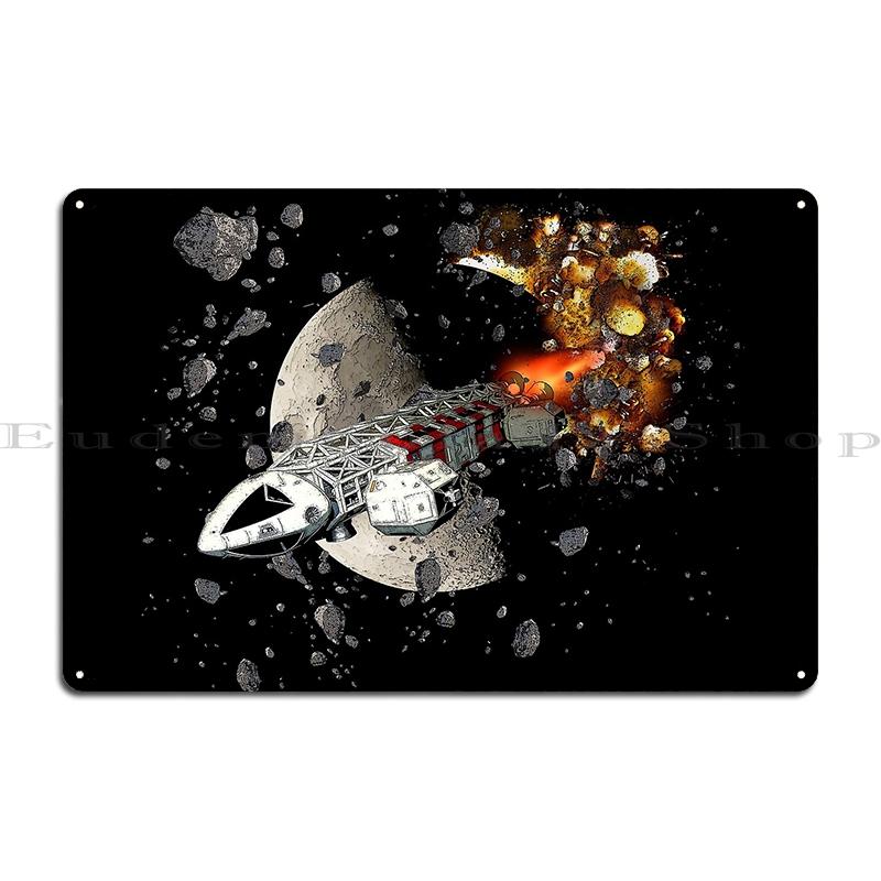 Space 1999 Eagle Metallschild Wanddeko Wandbild Kino Design Space 1999 Blechschild Poster