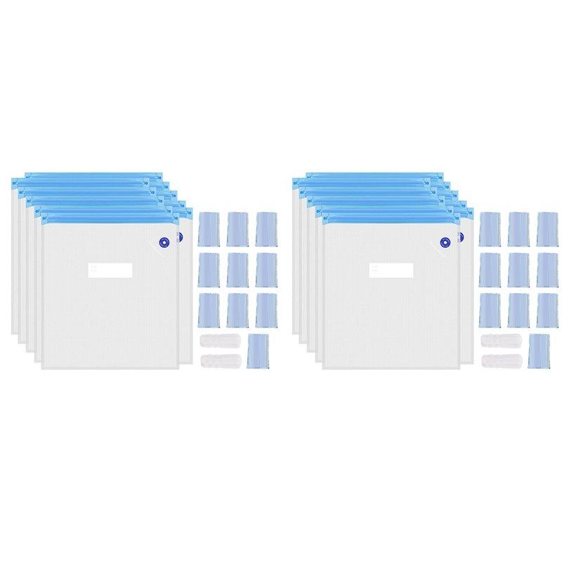 2025 Trend 3D Printer Filament Storage Kit 20Pcs Vacuum Storage Sealing Bags With Desiccants Moisture Proof Filament Dry 30X34cm синий 5000₽