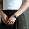 Wide Bangle Bracelet for Gold or 18K GP Simple Bone Cuff Women, Silver, Mirror-Finished, Gold, (Silver)