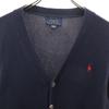 Polo Ralph Lauren Long Sleeve V Neck Cardigan XL Navy Men's Used