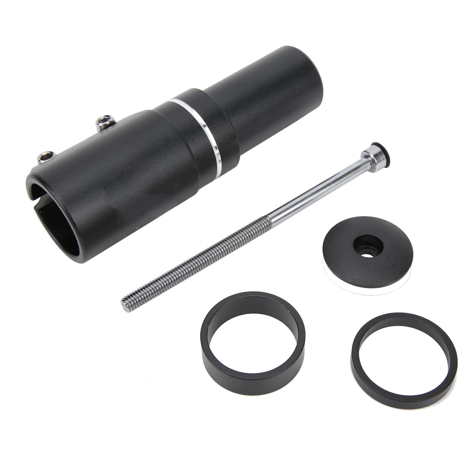 

ENLEE Bike Stem Riser Fork Stem Extender Aluminium Alloy Bicycle Handlebar Head Up Adapter for Mountain Bike115mm