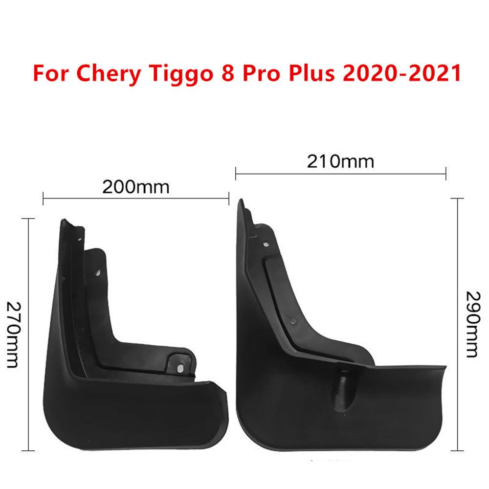 4 stk. Skjermlapper foran og bak for Chery Tiggo 8 Pro Plus 2020-2021