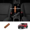 For Suzuki Jimny Nomade 2025 2026 Interior Leather handbrake cover four-wheel drive gear shift hood LHD gear head knob cover