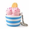 3D Printed Fidget Toy Keychain Portable Finger Press Button Keyring  Children